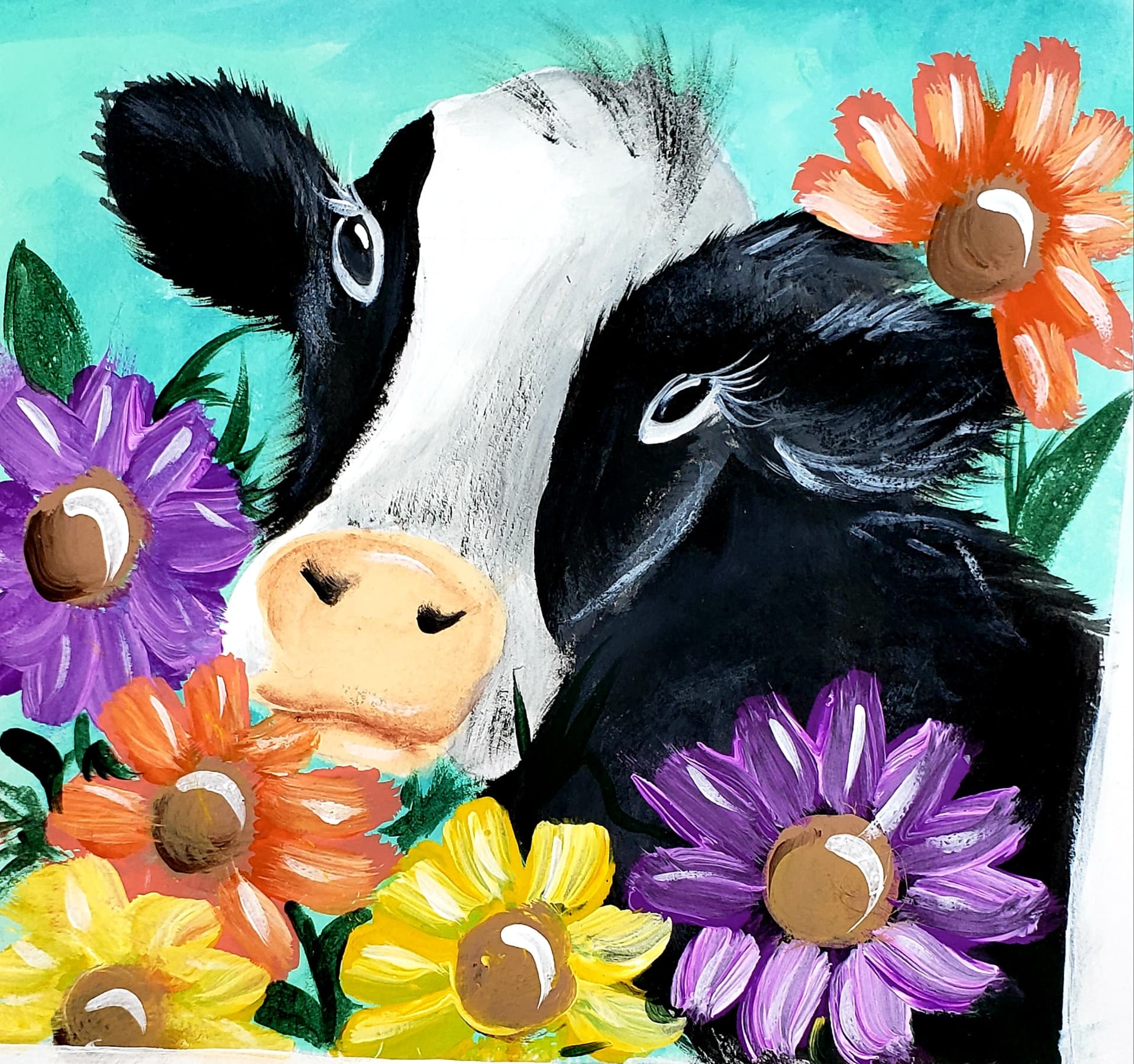 Moo Y'all paint night @ BJ's