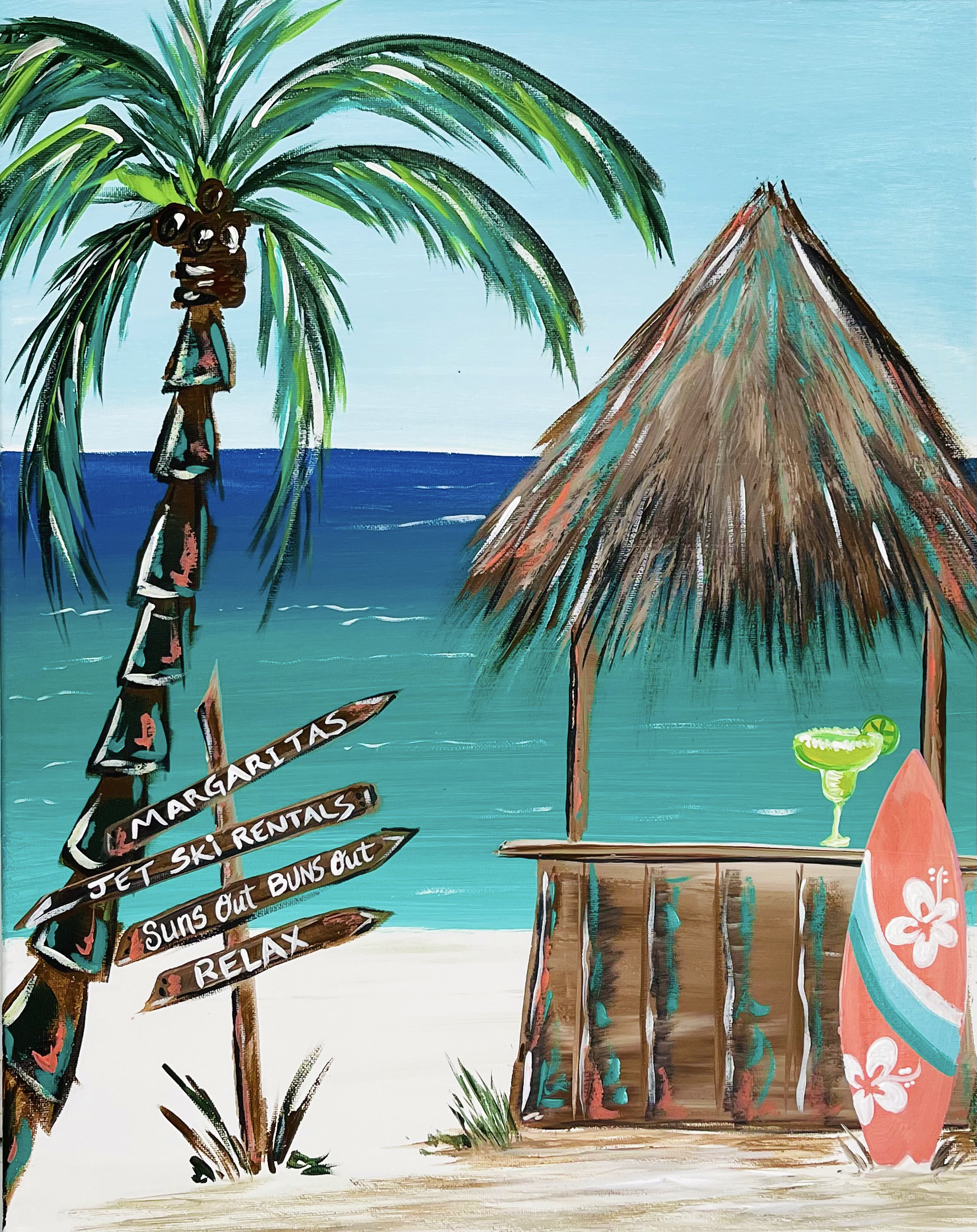 Summer Paradise @ Grapes N Grains