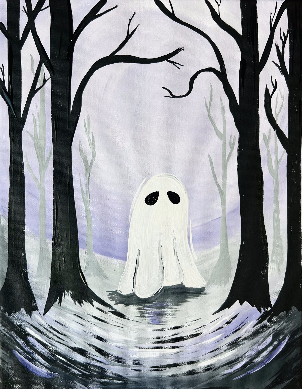 Ghost in the forest @ Quality Inn