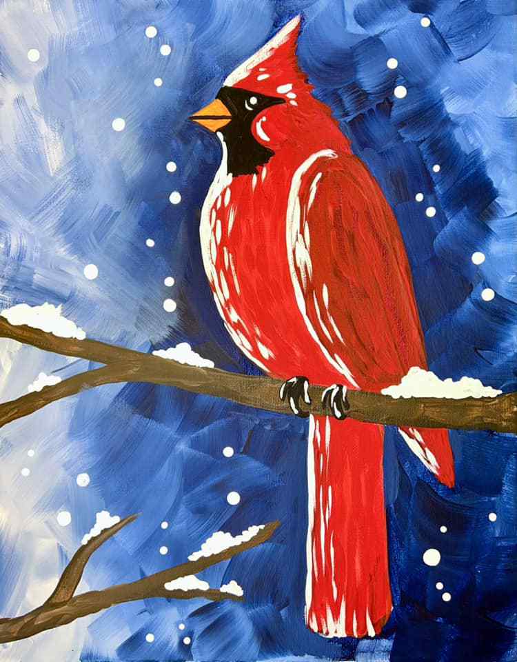 Winter Cardinal @ Hava Bite