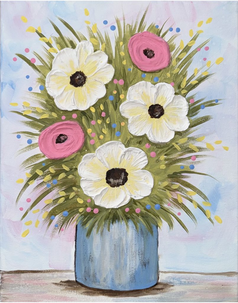 Dimensional flower bouquet @ Legendz