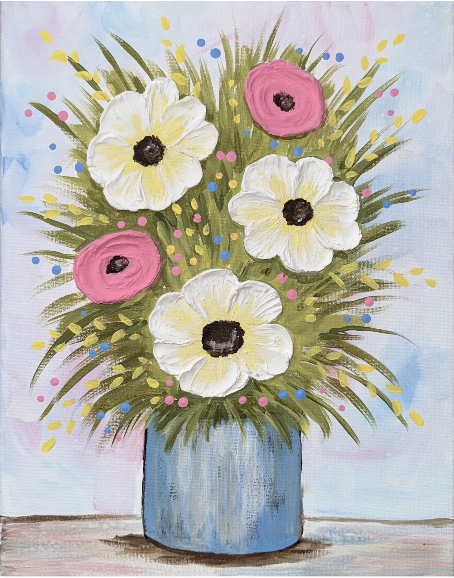 Dimensional flower bouquet @ Legendz