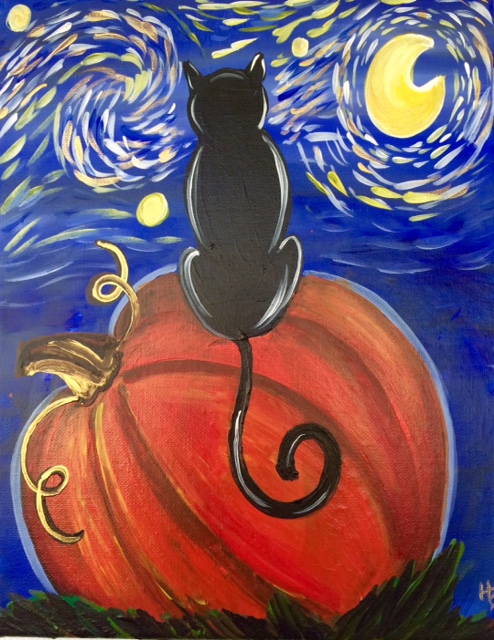 Starry Night Pumpkin @ Hanger 24